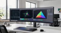 ultrawide cad workspace