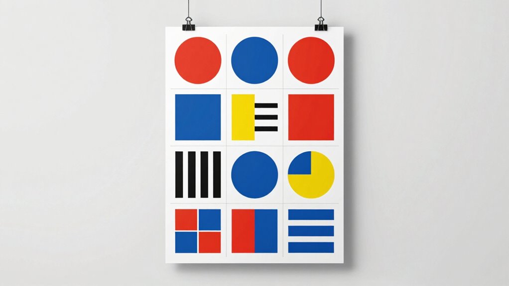 using grids to organize attention