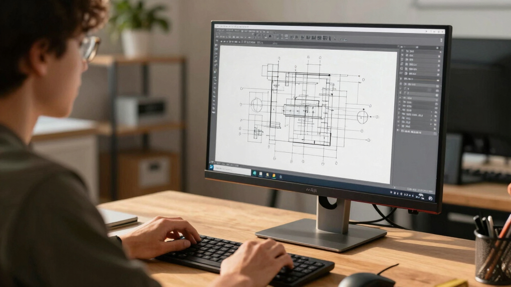 1 Best Top 4K CAD Monitor for Engineering Students in 2026