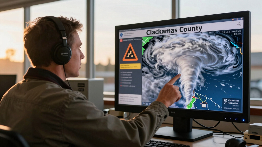 Brief Tornado Warning for part of Clackamas Co. after funnel cloud spotted near Molalla