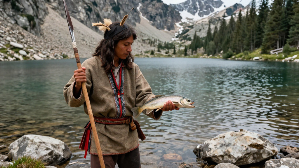 Hunter-gatherers Introduced Fish To A Mountain Lake 7000 Years Ago