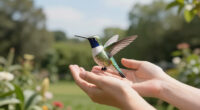 Nasa Hummingbird Shaped Satellite Image