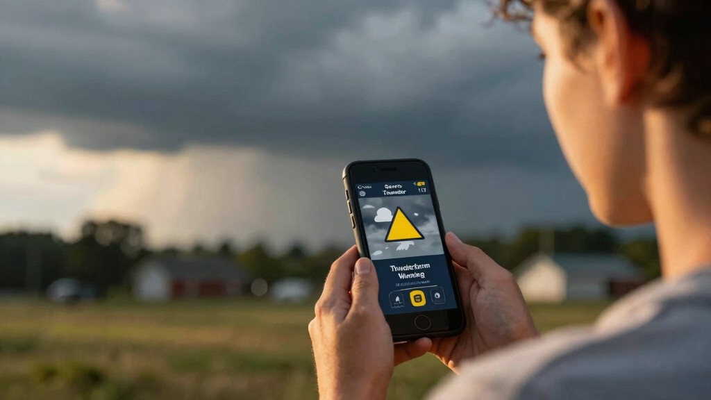 Severe thunderstorm warning issued for Walworth County