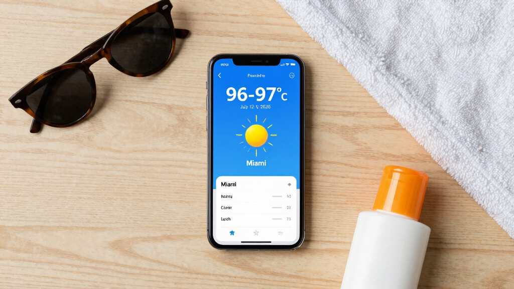 Will The **High Temp In Miami** Be 96-97° On Jul 12, 2026?