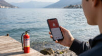 Gardasee Feuer