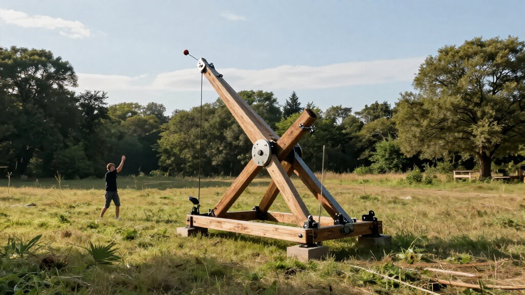 Tom Stanton's Supersonic Trebuchet Breaks Sound Barrier With Gravity Alone