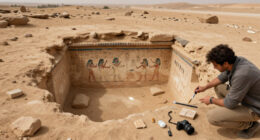 4,400-Year-Old Tomb Of Egyptian Judge Found At Saqqara With Colors On Walls