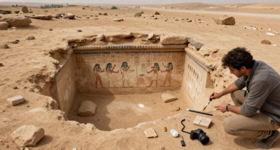 4,400-Year-Old Tomb Of Egyptian Judge Found At Saqqara With Colors On Walls