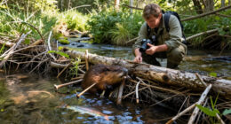 Artificial Beaver Dams Saw Juvenile Coho Salmon Survival Rates Go From 8% To 60%